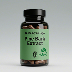 Natural 95% Proanthocyanidins Extracto de corteza de pino Cápsulas de corteza de pino - Product Image 2