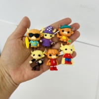 Calendrier de l'Avent de Noël USA : Mini Figurines 3D à Collectionner, Boîte Mystère, Figurines Imprimées en 3D, Ensemble de Jouets Vaches des Highlands