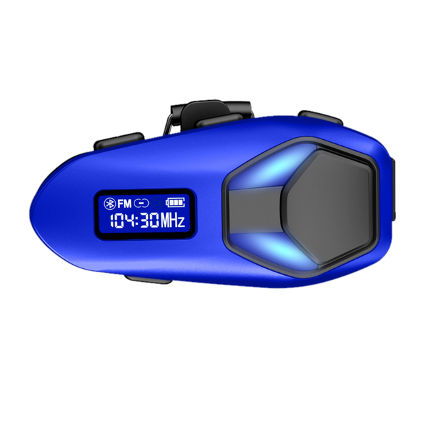 K13 Zinc Alloy Helmet Intercom DVR FM Radio Dual Talk Music Share 40mm Speaker Waterproof Dustproof Noise Reduction Moto Riding