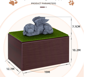 Puda Wooden Pet <strong>Urns</strong> Products <strong>Urns</strong> for Dogs and <strong>Cats</strong> Available From Stock Pet <strong>Urns</strong> for Ashes - Product Image 2