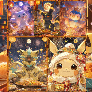 Nouvelle Carte de Collection Pokémon de Haute Qualité, Dessinée à la Main, Mewtwo Funism, Art de Bande Dessinée et Anime, Boîte Mystère pour Jeu de Cartes - Product Image 3