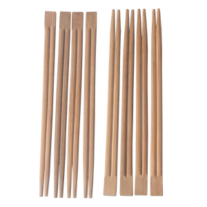 ตะเกียบแบบใช้แล้วทิ้งขนาด23ซม. ตะเกียบแบบใช้แล้วทิ้งสีน้ำตาลเข้ม100คู่/แพ็คแบบพรีเมี่ยมสไตล์ญี่ปุ่น - Product Image 2