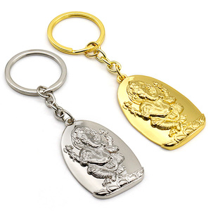 Custom Anime Owl Shaped Zinc Alloy Waterproof Metal Keychain with Custom Logo for Promotion Gifts