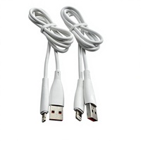 Kabel Pengisian Daya 1m Fast 5A Braid Shielding Pure Silicone Micro USB 3.1 Tipe C ke Tipe C Konduktor Tembaga Murni untuk Ponsel
