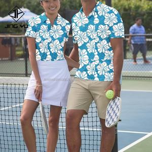 Chemise polo de golf pour homme, coupe personnalisée, couture, broderie, boutonnée, haute qualité, impression par sublimation intégrale, logo personnalisé - Product Image 1