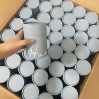 Boîte cylindrique de luxe biodégradable pour cosmétiques, huiles essentielles, soins de la peau, thé – Emballage en tube rond en carton pour produits en vrac