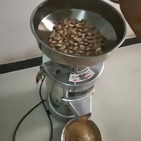 Moulin vertical pour pâte de maïs, pâte de riz au sésame, pâte d'arachide, pâte de noix, pâte à coller, beurre, confiture de myrtilles et pâte à coller à base d'arachide