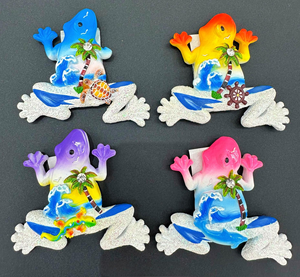 Cota Shell tủ lạnh mùa hè nam châm thiết lập của 4-các loại vỏ biển nhựa nhiệt đới bãi biển thiết kế - Product Image 4