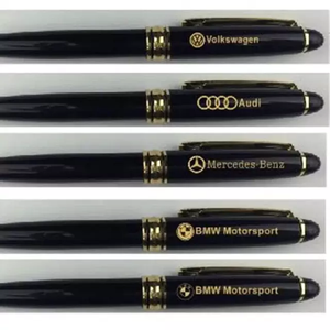 促销经典黑色豪华公司品牌名称派克墨水金属笔，带有定制徽标 - Product Image 3