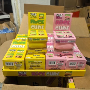 Nice Cube Squishy Toy Yellow <b>Pink</b> Butter Bar Super Solid Squeeze Sensory Fidget Stress Relief <b>Gift</b> for Kids Adults - Product Image 3