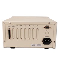 Système d'acquisition de données de testeur de température multipoint à 8 canaux JK-8A avec écran LCD, interface USB, OEM/ODM, en plastique, indice de protection IP43