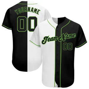 Design Your Own Softball Wear Youth Cool Baseball Shirts Digital Printing Two Tone Baseball Jersey