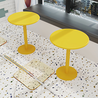 Table basse moderne en fer de style nordique de haute qualité, réglable pour salon, jardin, terrasse, café, hôtel