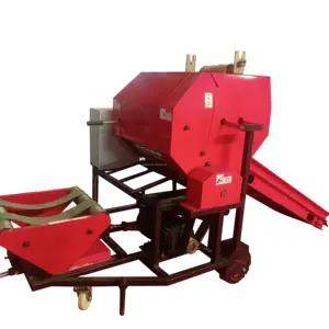 farmland widely used mini round hay baler for sale corn Silage baler wrapper