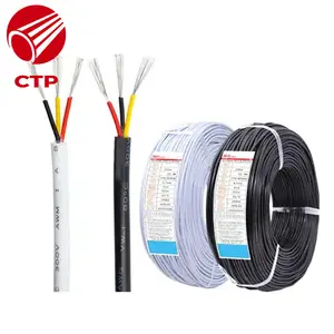 Cable redondo tipo coreano PVC Cabtyre Vctf, cable eléctrico conductor de cobre Hvctf con aislamiento de PVC