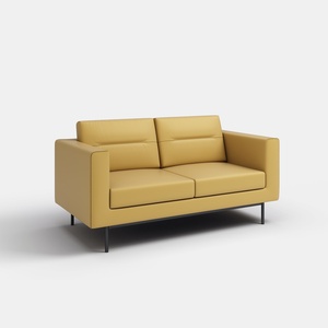 Ensemble de canapés de bureau modernes en cuir, nouveaux modèles, vente en gros, mobilier de salon pour appartement et usage professionnel - Product Image 5