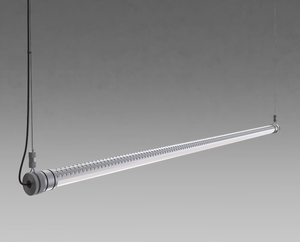 办公室板条管线性轻型工业铝吊灯现代办公室发光二极管线性集束灯24w定制 - Product Image 2