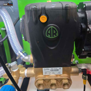 Machine de nettoyage de canalisations montée sur véhicule avec moteur de marque et pompe haute pression italienne - Product Image 4