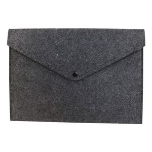 Porte-documents A4 en feutre chimique portable, couleur unie, avec logo personnalisé, pour dossiers professionnels - Product Image 4