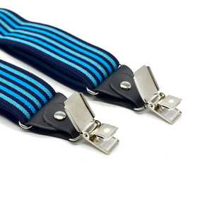 <span class=keywords><strong>Bretelle</strong></span> a righe pantaloni da uomo elastici a forma di Y <span class=keywords><strong>bretelle</strong></span> 4 clip per cintura 3.5*120cm Navy con bretella maschio rosso nero - Product Image 6