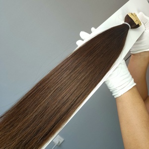 ผมต่อแบบเทปคุณภาพส่งออก หนังกำพร้าผมเรียงตัวสวย ผมเวอร์จินแท้ 100%  แบบเรมี่ ดับเบิ้ลดรอน - Product Image 4