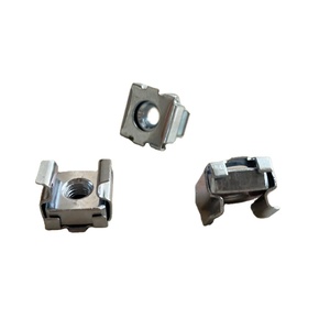 Écrous carrés en acier inoxydable zingué/galvanisé avec vis M5-M10 autobloquants pour usage industriel lourd entièrement filetés - Product Image 3