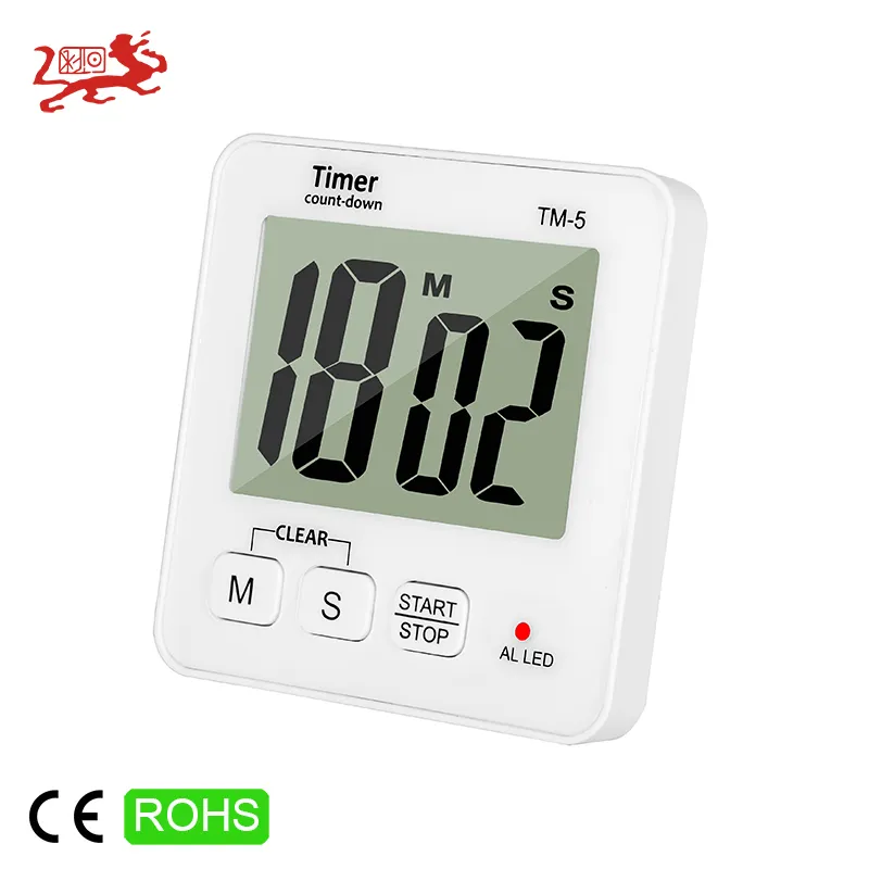 Big Display Digital Cooking Time Reminder Alarm Clock Countdown Kitchen Timer