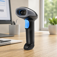 Lecteur de codes-barres 2D USB filaire portable à prix abordable, idéal pour les caisses des supérettes et supermarchés