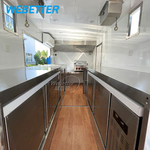 WEBETTER Food Trucks Remorque mobile de cuisine alimentaire De Comida Movil Remorques de bar à deux étages Entièrement équipées Normes américaines - Product Image 6