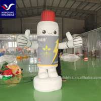 Bouteille de pesticide gonflable géante, vente chaude, bouteille gonflable géante