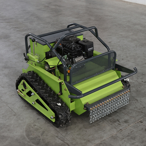 Tondeuse robot sans fil à essence de haute qualité 550 mm, à braises rotatives, à braquage zéro et télécommandée, pour terrains aquatiques - Product Image 6