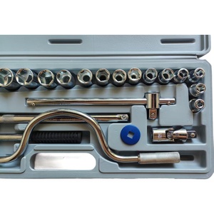 Hướng dẫn sử dụng sửa chữa kết hợp <span class=keywords><strong>25</strong></span> <span class=keywords><strong>pcs</strong></span> ô tô xe khẩn cấp Tay Combo Bộ dụng cụ Ổ cắm cờ lê Bộ công cụ - Product Image 3