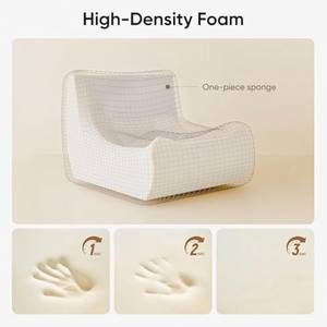 Unisofa Köpük Fasulye Torbası Bölmeli Kanepeler Kutuda Satılık Ev Mobilyaları Sünger Kavisli Kanepe Lüks Sıkıştırılmış Tembel Kanepe - Product Image 5