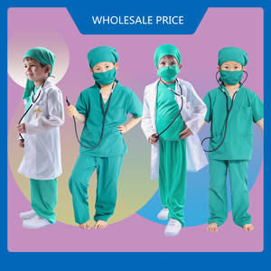 Costume de Performance <span class=keywords><strong>scolaire</strong></span> Halloween Cosplay Costume Plus jouet stéthoscope hôpital médecin enfant carrière uniforme Costume Halloween Costume - Product Image 6