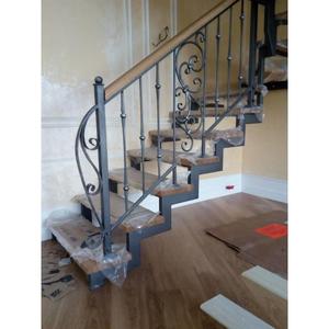 Nouvel escalier en fer moderne de haute qualité avec application de balcon, peignable, prix d'usine pour la vente en gros auprès du fabricant indien - Product Image 1