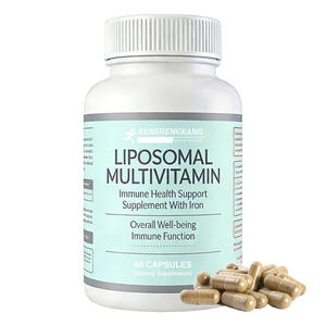 OEM ODM Multivitamine liposomale pour les femmes Supplément de soutien de la santé immunitaire avec soutien des <span class=keywords><strong>cheveux</strong></span> et de la peau en <span class=keywords><strong>fer</strong></span> 60 capsules végétaliennes - Product Image 2