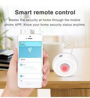 Sensor de Movimiento PIR con Control Remoto por Aplicación Tuya, Alimentación USB, Alarma de Seguridad, Detector de Movimiento de 360 Grados para Techo, Zigbee 3.0