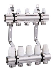 5 vie valvola domestico collettore di acqua idraulica in ottone attuatore elettrico collettore in ottone per il <span class=keywords><strong>riscaldamento</strong></span> <span class=keywords><strong>a</strong></span> <span class=keywords><strong>pavimento</strong></span> - Product Image 2