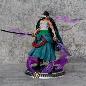 Modellino da Collezione Anime Roronoa Zoro 21cm, Action Figure in PVC dei Tre Mille Mondi, Vendita all'Ingrosso - Product Image 3