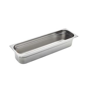 ถาดใส่อาหารสแตนเลส 18/10 GN 2/4 53 × 16.2 × 10 ซม., 949 กรัม อิน็อกซ์ อิน็อกซ์ มาเซล - Product Image 1