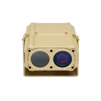 Système de vision pour conducteur, caméra thermique CCD, écran LCD 8,4 pouces, conception modulaire compacte, 12μm, détection de drones jour/nuit montée sur véhicule