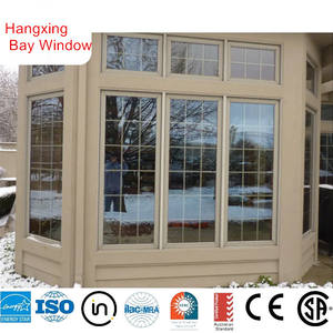 Cadeau de Noël Discount Bay Window Efficace Double Hanging Windows Luxe Européen Français Grandes Vues Bay Window - Product Image 6