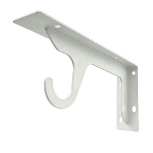 Wall <b>Shelf</b> Storage Rack With <b>Hooks</b> Heavy Duty Wall Mounted Minimalist Clothing Organizer For Closet Entryway Home Office Balcony - Product Image 3