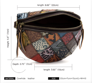 Andong Shoulder Sling <b>Bag</b> for Women Girls Genuine Cow <b>Leather</b> New Elegant Ladies Casual Small <b>Phone</b> Pocket <b>Bags</b> Retro Classic - Product Image 5