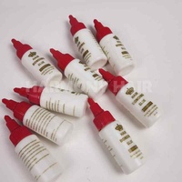 ÉTIQUETTE PRIVÉE OEM Super Bond Noir Blanc Couleur Trame de Cheveux Liquide Dissolvant de Liaison Colle de Liage pour Extensions de Cheveux