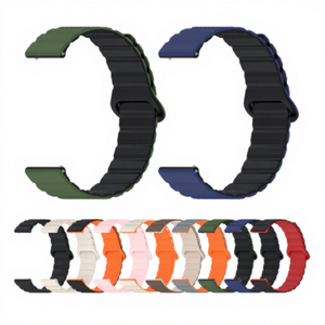 Correa de Reloj Inteligente Deportiva de Silicona Ajustable de Liberación Rápida Trendybay para Samsung Galaxy de 22 mm, 20 mm y 18 mm - Product Image 1