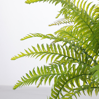 Plante de fleur artificielle populaire feuilles de fougère en plastique Spray d'herbe perse pour fleur décorative