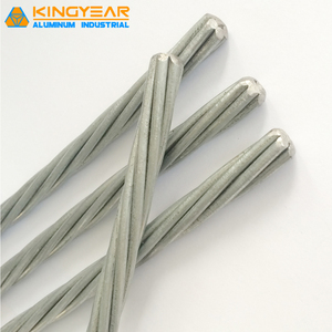 Alambre de acero galvanizado (GSW) simple o trenzado IEC61089 ASTM A475 BS185 AS1222.1 GB/T 1179 Estándar 7/2.36 7/1.8 7/3.25 19/1.25 - Product Image 2