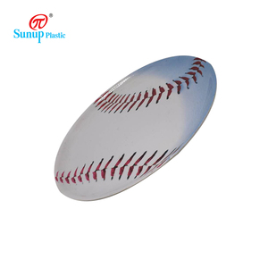 De béisbol <span class=keywords><strong>en</strong></span> forma de melamina <span class=keywords><strong>ronda</strong></span> <span class=keywords><strong>desayuno</strong></span> placa - Product Image 2