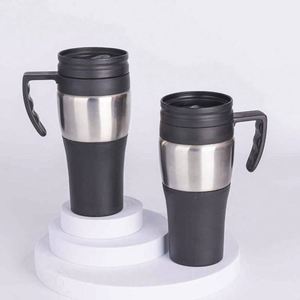 Modern Stainless Steel Vacuum Insulated Leak-Proof <b>Large</b> Capacity Travel Mug - Product Image 1